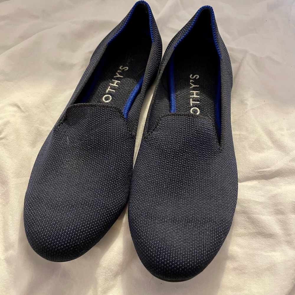 NEW Rothy’s Navy Blue Loafer Flats Size 8.5